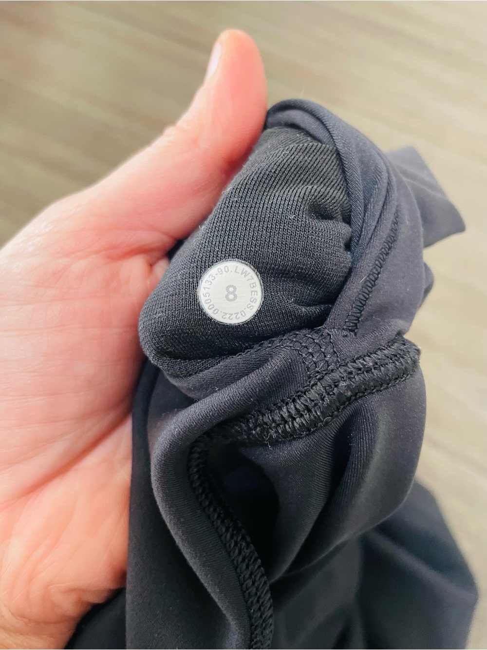Lululemon Wunder Train High Rise Shorts Black Women's 8 - Picture 5 of 5